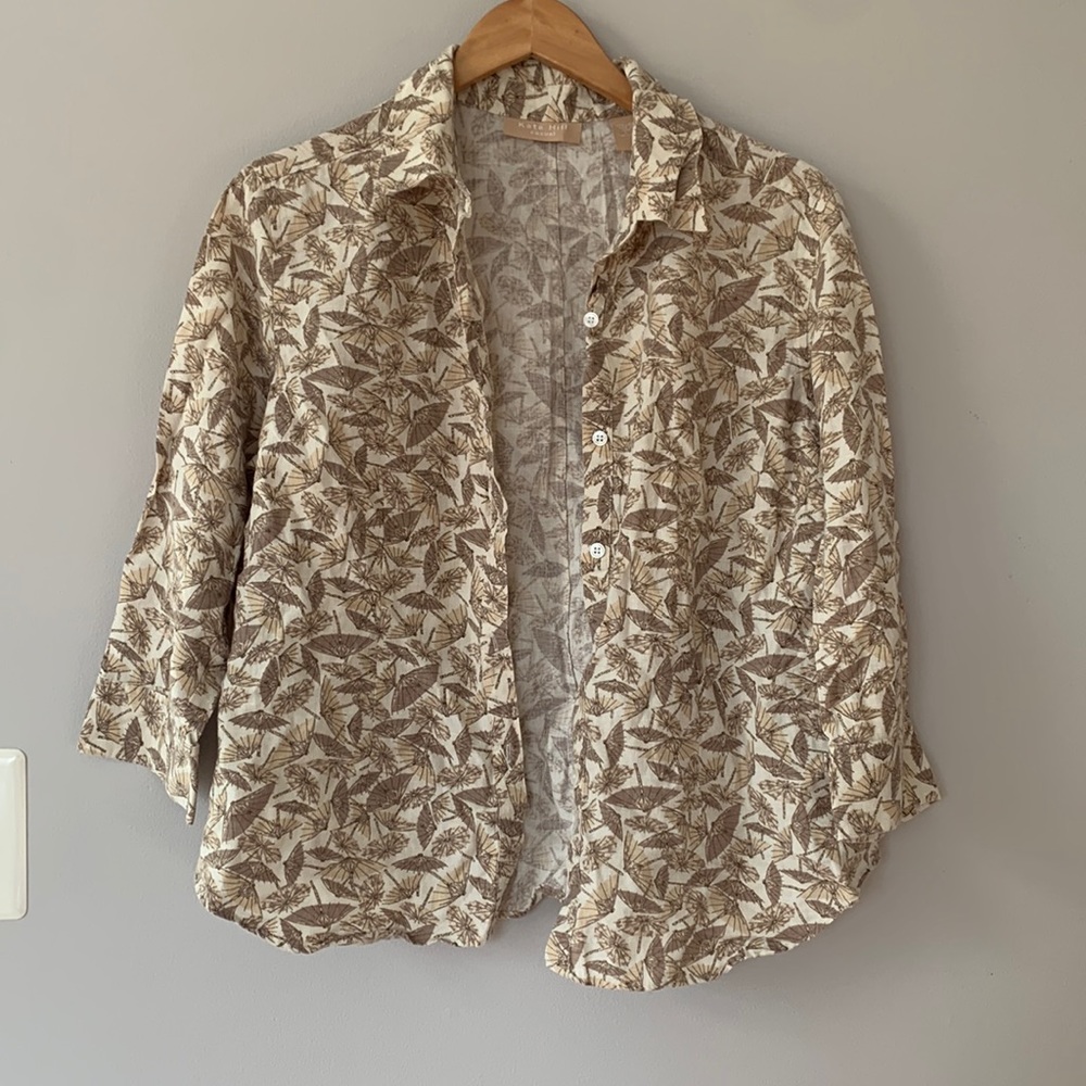 Linen Button Up - image 1